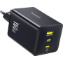 Baseus EnerFill FE11 бързозареждащ адаптер с портове 2x USB-C / USB-A - 100W - черен