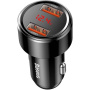 Baseus Magic автомобилно зарядно с 2x USB-A порта - 45W - черно