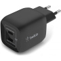 BELKIN Boost Charge Pro GaN бързозарядно устройство с 2x USB-C порта - 45W - черно