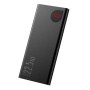 Baseus Adaman външна батерия с портове USB-C / 2x USB-A - 10 000 mAh - черен