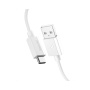 Spigen Основен кабел за зареждане и данни - USB-A към USB-C - 2 м - бял