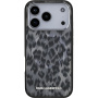 Karl Lagerfeld IML леопард калъф с MagSafe за iPhone 17 Pro Max - сив