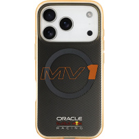 Oracle Red Bull Racing Двуслоен MV1 калъф с MagSafe за iPhone 17 Pro Max - сив