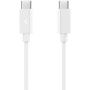 Spigen Основен 60W зареждащ и кабел за данни - USB-C към USB-C - 2 м - бял