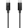Spigen Основен 60W кабел за зареждане и данни - USB-C към USB-C - 2 м - черен