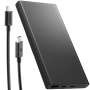 Spigen Essential външна батерия с портове 2x USB-C / USB-A - 10 000 mAh - черна