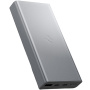 Spigen Основен пауърбанк с портове 2x USB-C / USB-A - 20 000 mAh - сива