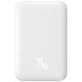 Baseus Magnetic Mini Air безжично MagSafe power bank с USB-C порт - 6 000 mAh - бяло