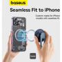 Baseus MagPro магнитна стойка за кола за вентилационна решетка за iPhone - черен