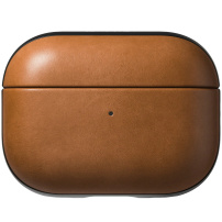 Nomad Leather кожен калъф за AirPods Pro 2 (2022) - кафяв