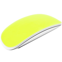 Мек силиконов кейс за Apple Magic Mouse - неоново жълто