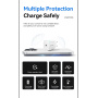 ESSAGER ES-CD53 адаптер за бързо зареждане с USB-C порт - 20W - бял