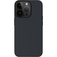 EPICO Magnetic силиконов кейс с MagSafe за iPhone 14 Pro Max - черен