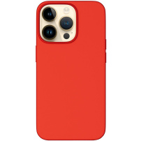 EPICO Magnetic силиконов кейс с MagSafe за iPhone 14 Pro Max - червен