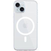 EPICO Resolve прозрачен кейс с MagSafe за iPhone 15 Plus - прозрачен