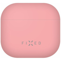 FIXED Silky ултратънък силиконов калъф за AirPods 4 / 5 - розов