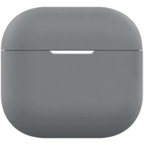 Предпазен силиконов калъф за AirPods 4 / 5 - сив