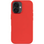 FIXED MagFlow Silicone Cover с MagSafe за iPhone 16 - Червен