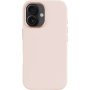 FIXED MagFlow Silicone Cover с MagSafe за iPhone 16 - Розов