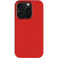 FIXED MagFlow Silicone Cover с MagSafe за iPhone 16 Pro Max - Червен