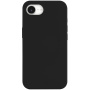 FIXED MagFlow силиконов калъф с MagSafe за iPhone 16e / 17e - черен