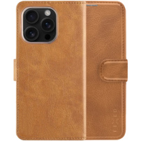 FIXED Калъф Opus flip case за iPhone 16 Pro Max - кафяв