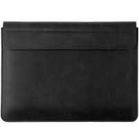 FIXED Oxford кожен калъф с място за клавиатура Folio за iPad Pro 12,9" (2018-2022) - черна