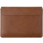 FIXED Oxford кожен калъф с място за клавиатура Folio за iPad Pro 12,9" (2018-2022) - кафява