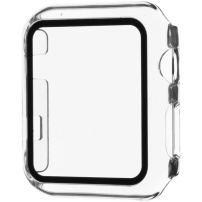 FIXED Pure защитен калъф със закалено стъкло за Apple Watch 40mm - прозрачно