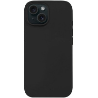 FIXED Story силиконов кейс за iPhone 15 Plus - черен