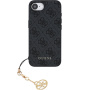 Guess 4G Charms калъф за iPhone 16e / 17e - сив