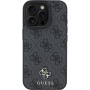 Guess 4G Small Metal Logo Cover с MagSafe за iPhone 16 Pro - Сив
