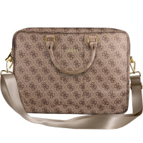 Guess 4G UpTown чанта за MacBook до 16" - кафява