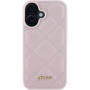 Guess Ватиран калъф за iPhone 16 - розов