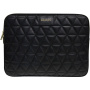 Guess Quilted ватирана чанта за iPad до 13" / MacBook до 14" - черна