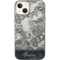 Guess Toile De Jouy кейс за iPhone 14 - сив
