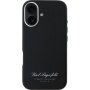 Karl Lagerfeld Капак Hotel RSG за iPhone 16 - черен