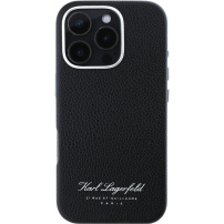 Karl Lagerfeld Калъф Hotel RSG за iPhone 16 Pro Max - черен