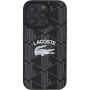 Lacoste Blend Monogram Cover с MagSafe за iPhone 16 Pro Max - черен