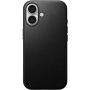 Nomad Кожен калъф Modern Leather с MagSafe за iPhone 16 Plus - черен