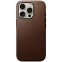 Nomad Кожен калъф Modern Leather с MagSafe за iPhone 16 Pro - кафяв
