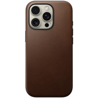 Nomad Кожен калъф Modern Leather с MagSafe за iPhone 16 Pro - кафяв
