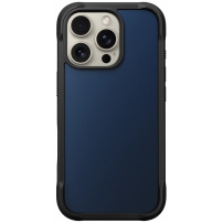 Nomad Здрав издръжлив капак с MagSafe за iPhone 16 Pro Max - тъмно син