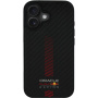 Oracle Red Bull Racing Калъф Carbon Powerbar с MagSafe за iPhone 16 - черен