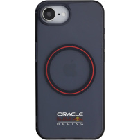 Oracle Red Bull Racing Red Ring калъф с MagSafe за iPhone 16e / 17e - тъмносин