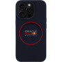 Oracle Red Bull Racing Силиконов кейс Red Ring с MagSafe за iPhone 16 Pro Max - тъмно син
