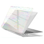 Гланцов прозрачен калъф с пеперуди за MacBook Air 13" (A2681 / A3113 / A3240 / A3449) - прозрачен