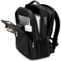 COOLBELL CB-8308 раница с външен USB порт и заключване на циповете за iPad / MacBook до 17" - черна
