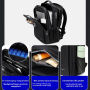 COOLBELL CB-8308 раница с външен USB порт и заключване на циповете за iPad / MacBook до 17" - черна