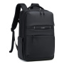 COOLBELL CB-8316 просторна раница с външен USB порт за iPad / MacBook до 16" - черна